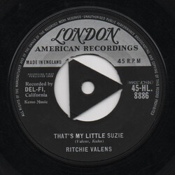 Ritchie Valens That's My Little Suzie USED VINYL 7INCH SINGLE