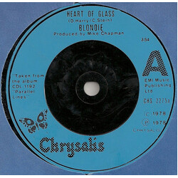 Blondie Heart Of Glass USED VINYL 7INCH 45 RPM SINGLE