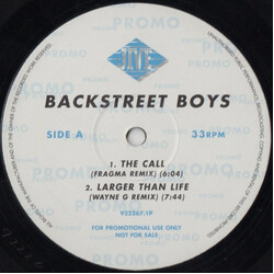 Backstreet Boys The Call (Fragma Remix) Vinyl 12" USED