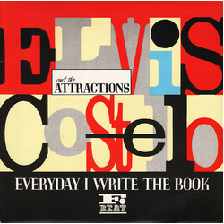 Elvis Costello & The Attractions Everyday I Write The Book VINYL 7" USED