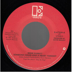 Eddie Rabbitt Someone Could Lose A Heart Tonight VINYL 7" USED