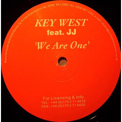 Key West (4) We Are One Vinyl 12" USED