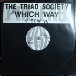The Triad Society Which Way USED VINYL 12INCH 45 RPM PROMO
