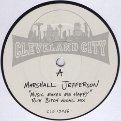 Marshall Jefferson Music Makes Me Happy USED VINYL 12INCH