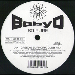 Baby D So Pure USED VINYL 12INCH