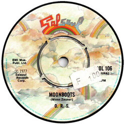 O.R.S. (Orlando Riva Sound) Moonboots USED VINYL 7INCH 45 RPM