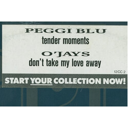 Peggi Blu / The O'Jays Tender Moments / Don't Take My Love Away USED VINYL 12INCH 45 RPM PROMO