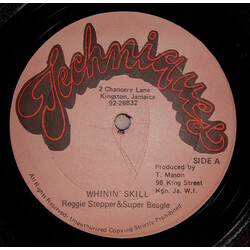 Reggie Stepper / Super Beagle Whinin' Skill USED VINYL 12INCH 45 RPM