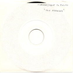 The Curtains / Ghost To Falco Curtains / Ghost To Falco USED VINYL 7INCH 45 RPM TEST PRESSING WHITE LABEL