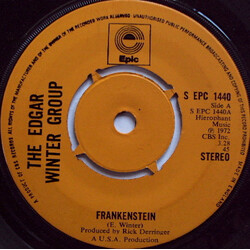 The Edgar Winter Group Frankenstein USED VINYL 7INCH 45 RPM SINGLE