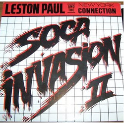 Leston Paul And The New York Connection Soca Invasion 2 Vinyl LP USED