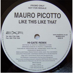 Mauro Picotto Like This Like That Vinyl 12" USED