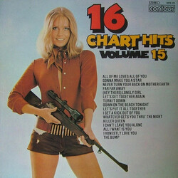 Unknown Artist 16 Chart Hits Volume 15 Vinyl LP USED