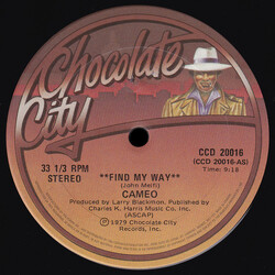 Cameo Find My Way USED VINYL 12INCH 33 S RPM STEREO