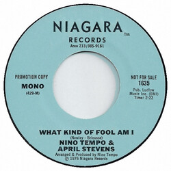 Nino Tempo & April Stevens What Kind Of Fool Am I USED VINYL 7INCH 45 RPM PROMO