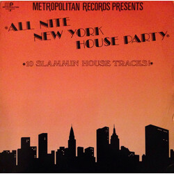 Various Metropolitan Records Presents: All Nite New York House Party Vinyl LP USED