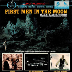 Laurie Johnson Music From First Men In The Moon, Hedda, Captain Kronos & Dr. Strangelove - Original Motion Picture Score Vinyl LP USED