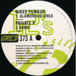 Nikey Fungus / Private P Glamorous Girls / Horny Vinyl 12" USED