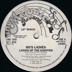 Eighties Ladies Ladies Of The Eighties USED VINYL 12INCH 33 S RPM PROMO STEREO