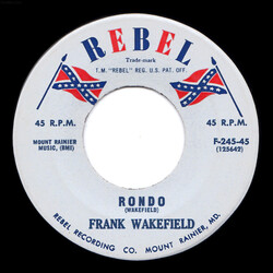 Frank Wakefield Rondo / Musicians Waltz USED VINYL 7INCH 45 RPM