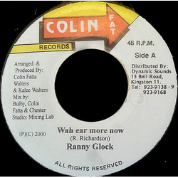 Ranny Glock / Louie Culture Wah Ear More Now Vinyl 7" USED