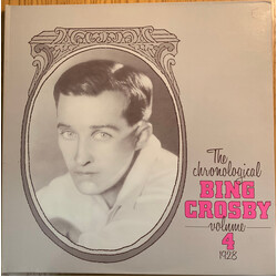 Bing Crosby The Chronological Bing Crosby Volume 4 1928 Vinyl LP USED