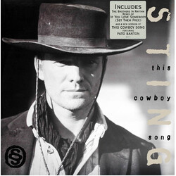 Sting This Cowboy Song VINYL 12" USED