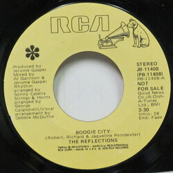 The Reflections Boogie City / I'm Gonna Let You Go This Time USED VINYL 7INCH 45 RPM PROMO