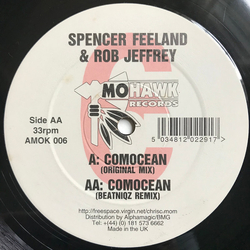 Spencer Freeland / Rob Jeffrey Comocean Vinyl 12" USED