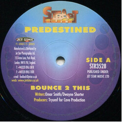 Predestined / Dwayne Tryumf Bounce 2 This USED VINYL 12INCH
