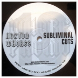 Hoxton Whores Subliminal Cuts USED VINYL 12INCH LIMITED EDITION