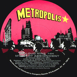 Mystery Assignment Cloud Nine VINYL 12" USED