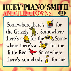 Huey "Piano" Smith & His Clowns Somewhere There's Honey For The Grizzly Bear, Somewhere There's A Flower For The Bee Vinyl LP USED