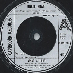 Dobie Gray What A Lady USED VINYL 7INCH 45 RPM