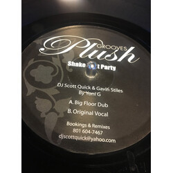 Dj Scott Quick & Gavin Stiles By Yoni G Shake That Party USED VINYL 12INCH