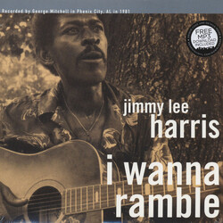 Jimmy Lee Harris I Wanna Ramble Vinyl LP USED