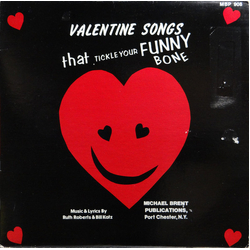 Ruth Roberts / Bill Katz Valentine Songs That Tickle Your Funny Bone Vinyl LP USED