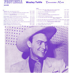 Wesley Tuttle Tennessee Rose Vinyl LP USED