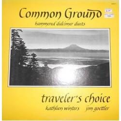 Common Ground (Kathleen Winters and Jim Goettler) Traveler's Choice: Hammered Dulcimer Duets Vinyl LP USED