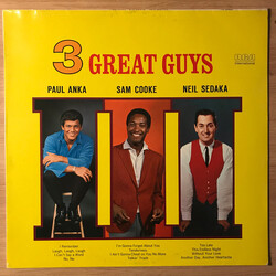 Paul Anka / Sam Cooke / Neil Sedaka 3 Great Guys Vinyl LP USED