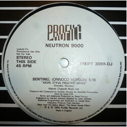 Neutron 9000 Sentinel (More Steve Proctor Remixes) Vinyl USED