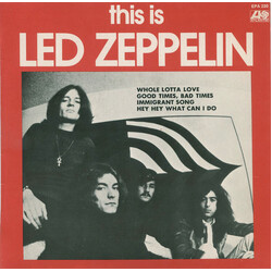 Led Zeppelin This Is Led Zeppelin USED VINYL 7INCH 45 RPM EP REISSUE STEREO