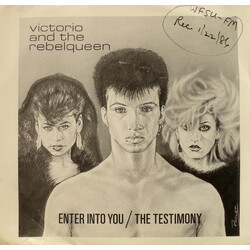 Victorio And The Rebelqueen Enter Into You / The Testimony USED VINYL 7INCH 45 RPM