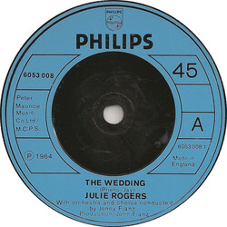 Julie Rogers / Horst Jankowski The Wedding / A Walk In The Black Forest USED VINYL 7INCH 45 RPM SINGLE