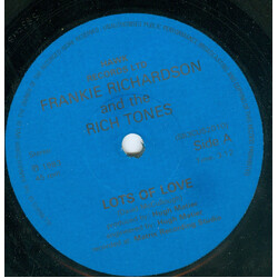 Frankie Richardson / Rich Tones (2) Lots Of Love USED VINYL 7INCH 45 RPM SINGLE