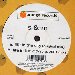 S & M (3) Life In The City USED VINYL 12INCH