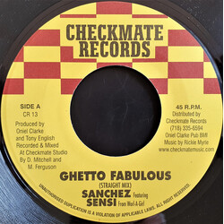 Sanchez / Sensi (4) Ghetto Fabulous USED VINYL 7INCH 45 RPM