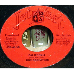 Don Robertson (5) Yesterday's Rain USED VINYL 7INCH PROMO