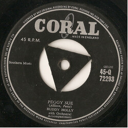 Buddy Holly Peggy Sue VINYL 7" USED