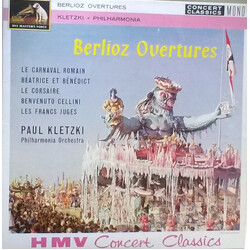 Hector Berlioz / Philharmonia Orchestra / Paul Kletzki Berlioz Overtures Vinyl LP USED